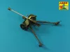 Aber Models German 75mm barrel for PaK 40 - middle model - PaK 40 - középső változat – német 75 mm-es lövegcső