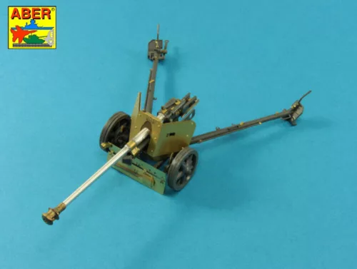 Aber Models German 75mm barrel for PaK 40 - middle model - PaK 40 - középső változat – német 75 mm-es lövegcső