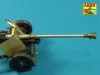 Aber Models German 75mm barrel for PaK 40 - middle model - PaK 40 - középső változat – német 75 mm-es lövegcső