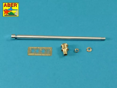 Aber Models német 75 mm-es KwK 40 L/48 lövegcső korai csőszájfékkel – késői Pz.Kpfw. IV Ausf. G és Ausf. H változatokhoz