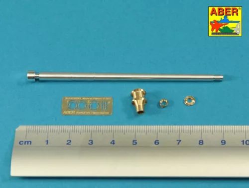 Aber Models német 75 mm-es KwK 40 L/48 lövegcső korai csőszájfékkel – késői Pz.Kpfw. IV Ausf. G és Ausf. H változatokhoz