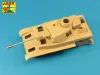 Aber Models német 75 mm-es KwK 40 L/48 lövegcső korai csőszájfékkel – késői Pz.Kpfw. IV Ausf. G és Ausf. H változatokhoz