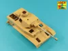 Aber Models német 75 mm-es KwK 40 L/48 lövegcső késői csőszájfékkel – késői és végső Ausf. J változatokhoz