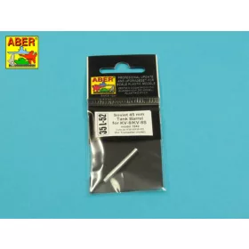   Aber Models Soviet 45mm Tank Barrel For KV-8/KV-8S - szovjet 45 mm-es harckocsi-lövegcső – KV-8/KV-8S-hez