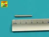 Aber Models Soviet 45mm Tank Barrel For KV-8/KV-8S - szovjet 45 mm-es harckocsi-lövegcső – KV-8/KV-8S-hez