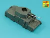 Aber Models 3,7cm KwK A7 L/42 tank gun barrel for Pz.Kpfw.38(t) - 3,7 cm-es KwK A7 L/42 harckocsi-lövegcső – Pz.Kpfw. 38(t)-hez