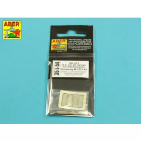   Aber Models Set of 3 U.S. Browning M-1919 A4 - 3 darab amerikai Browning M1919A4 géppuskacső