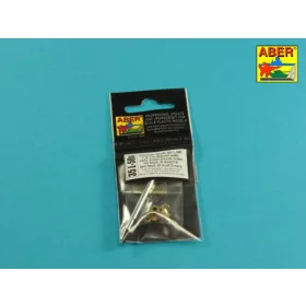   Aber Models német 7,5 cm-es StuK 40 L/48 lövegcső korai csőszájfékkel – StuG III Ausf. F/8 és korai Ausf. G változatokhoz