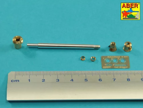 Aber Models német 7,5 cm-es StuK 40 L/48 lövegcső korai csőszájfékkel – StuG III Ausf. F/8 és korai Ausf. G változatokhoz