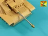 Aber Models német 7,5 cm-es StuK 40 L/48 lövegcső korai csőszájfékkel – StuG III Ausf. F/8 és korai Ausf. G változatokhoz