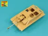Aber Models Stug.III, Ausf G végső változat &Stug.IV késői – német StuK.40 L/48 7,5 cm-es végleges csőszájfékkel szerelt lövegcső