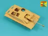 Aber Models Stug.III, Ausf G végső változat &Stug.IV késői – német StuK.40 L/48 7,5 cm-es végleges csőszájfékkel szerelt lövegcső