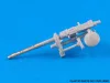 Aber Models Set of Barrels for German Tank MG 34 machine guns - német MG 34 harckocsi-géppuskák – csőkészlet