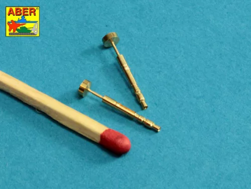 Aber Models Set of Barrels for German Tank MG 34 machine guns - német MG 34 harckocsi-géppuskák – csőkészlet