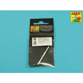   Aber Models German 50mm KwK 38 L/42 Barrel For Pz.Kpfw.III.Ausf.G,H,J (early) - német 50 mm-es KwK 38 L/42 lövegcső