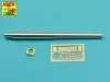 Aber Models Germ.15 cm L/29,5 Howitzer Barrel for sFH 18 & Hummel - német 15 cm-es L/29,5 taracklövegcső