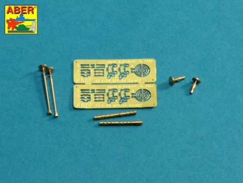 Aber Models Set of 2 Barrels for German machine guns MG34 - német MG 34 géppuskacsövek – 2 darabos készlet