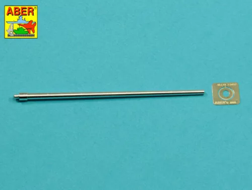 Aber Models Russian 57mm ZIS-4 barrel for T-34/76 - orosz 57 mm-es ZIS-4 lövegcső