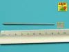 Aber Models Russian 57mm ZIS-4 barrel for T-34/76 - orosz 57 mm-es ZIS-4 lövegcső