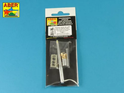 Aber Models German 88 mm Barrel for Tiger I Early - német 88 mm-es lövegcső