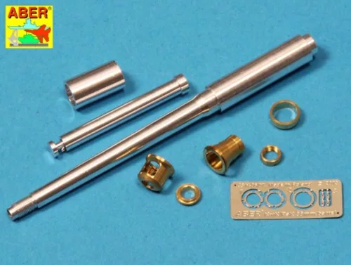 Aber Models German 88 mm Barrel with late muzzle for Tiger I late - német 88 mm-es, késői csőszájfékkel szerelt lövegcső