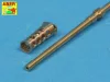 Aber Models Barrel for M2 Browning '50 in (12,&mm) - Browning M2 .50 géppuskacső
