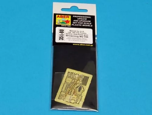 Aber Models Barrel for M2 Browning '50 in (12,&mm) - Browning M2 .50 géppuskacső