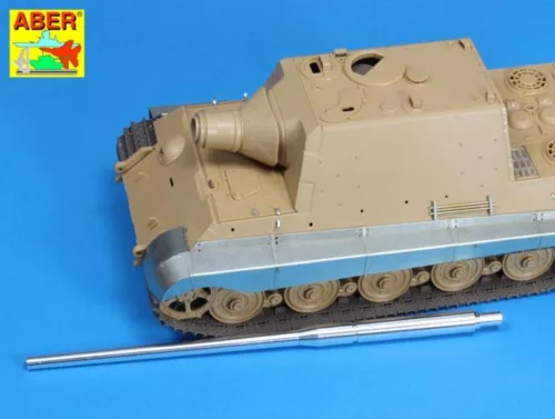 Aber Models 128mm gun barrel for Jagdtiger-Tamiya - 128 mm-es lövegcső