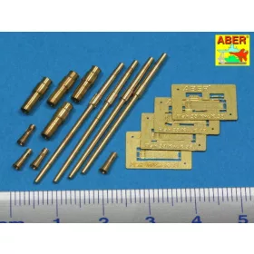   Aber Models Flakvierling 38 barrel set - Flakvierling 38 lövegcső készlet