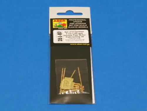 Aber Models Flakvierling 38 barrel set - Flakvierling 38 lövegcső készlet