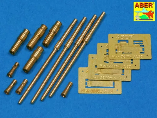 Aber Models Flakvierling 38 barrel set - Flakvierling 38 lövegcső készlet