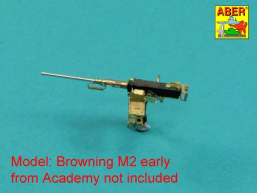 Aber Models EARLY Barrel for M2 Browning '50 in (12,&mm) - Browning M2 .50 géppuskacső – korai változat