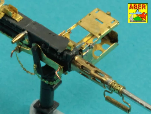 Aber Models EARLY Barrel for M2 Browning '50 in (12,&mm) - Browning M2 .50 géppuskacső – korai változat