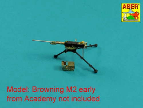 Aber Models EARLY Barrel for M2 Browning '50 in (12,&mm) - Browning M2 .50 géppuskacső – korai változat