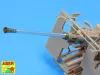 Aber Models Barrel for 40mm Bofors Anti Aircraft Gun - 40 mm-es Bofors légvédelmi ágyú – lövegcső