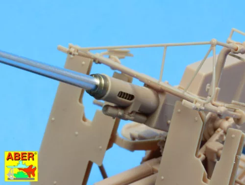 Aber Models Barrel for 40mm Bofors Anti Aircraft Gun - 40 mm-es Bofors légvédelmi ágyú – lövegcső