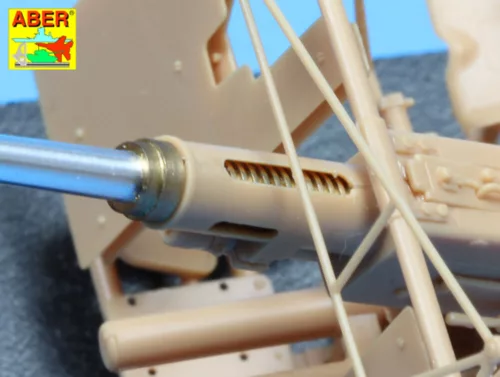 Aber Models Barrel for 40mm Bofors Anti Aircraft Gun - 40 mm-es Bofors légvédelmi ágyú – lövegcső