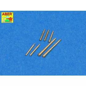   Aber Models 7 barrels tips for Degtijarew DT - 7 csővégek lövegcső