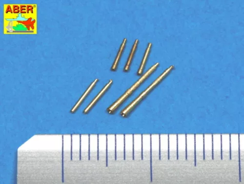 Aber Models 7 barrels tips for Degtijarew DT - 7 csővégek lövegcső