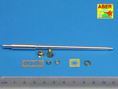 Aber Models Barrel for 8,8cm Kw.K 43 for Jagdpanther Late - 8,8 cm-es KwK 43 lövegcső – késői Jagdpantherhez