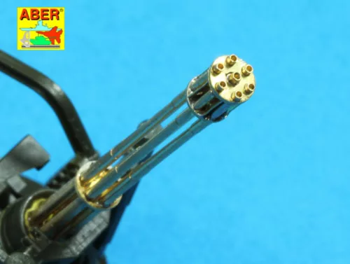 Aber Models 20mm barrels for M61 gun Vulcan - M61 Vulcan 20 mm-es gépágyú – csőkészlet
