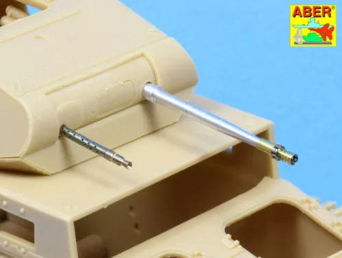 Aber Models Barrels KwK.30 & MG 34 - KwK 30 lövegcső és MG 34 géppuskacső