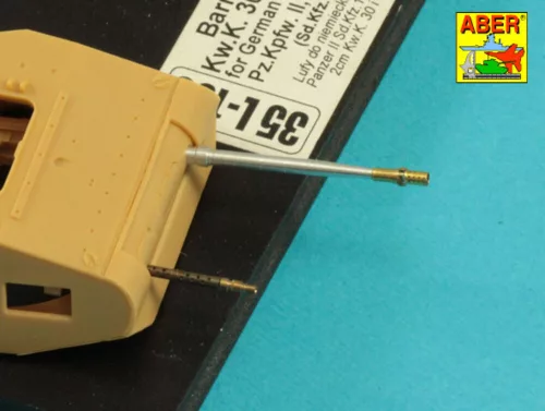 Aber Models Barrels KwK.30 & MG 34 - KwK 30 lövegcső és MG 34 géppuskacső