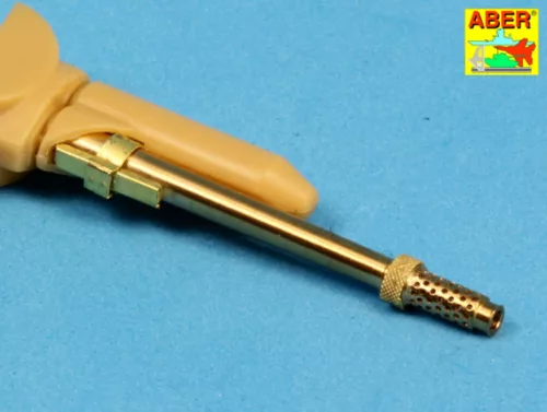 Aber Models 3,7cm KwK.34(t) or vz. 34 barrel for Pz.35(t) tank - 3,7 cm-es KwK 34(t) / vz. 34 harckocsi-lövegcső – Pz.35(t)-hez