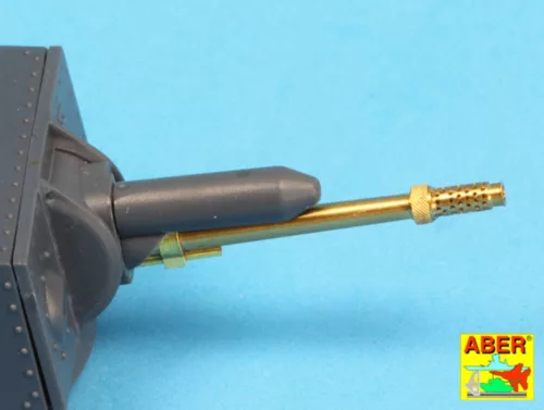Aber Models 3,7cm KwK.34(t) or vz. 34 barrel for Pz.35(t) tank - 3,7 cm-es KwK 34(t) / vz. 34 harckocsi-lövegcső – Pz.35(t)-hez