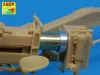 Aber Models Barrel for 17pdr A/T Gun with ball muzzle brake - 17pdr páncéltörő ágyú gömb alakú csőszájfék – lövegcső