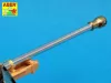 Aber Models Barrel for 17pdr A/T Gun with ball muzzle brake - 17pdr páncéltörő ágyú gömb alakú csőszájfék – lövegcső