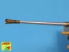 Aber Models German 3,7 cm Flak 36 Barrel - német 3,7 cm-es Flak 36 lövegcső