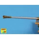 Aber Models German 3,7 cm Flak 36 Barrel - német 3,7 cm-es Flak 36 lövegcső