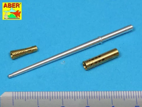 Aber Models German 3,7 cm Flak 36 Barrel - német 3,7 cm-es Flak 36 lövegcső